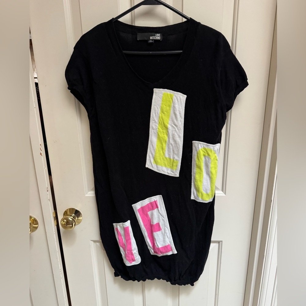 Love Moschino Sweater Dress